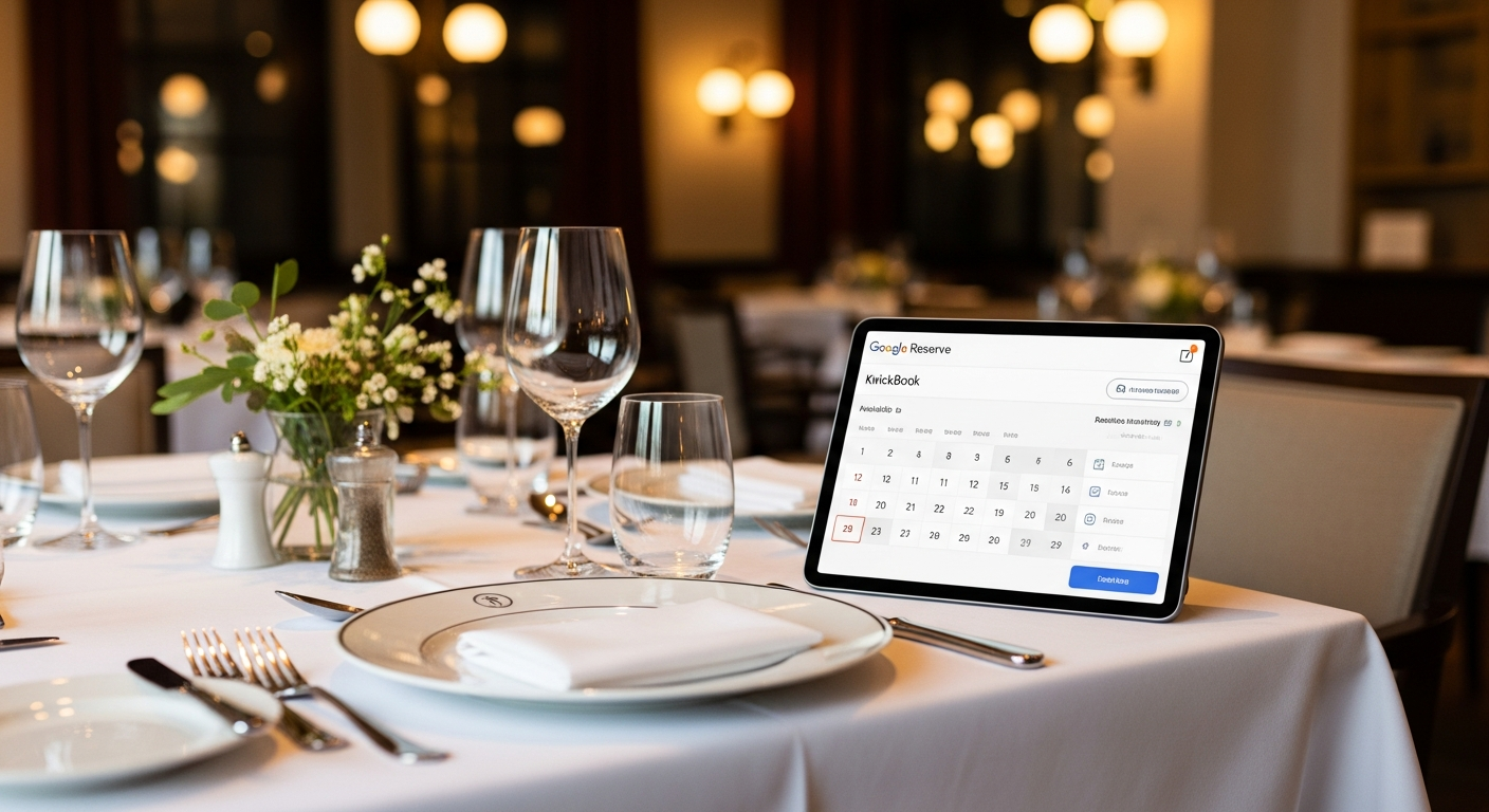 Google Reserve for Restaurants: Setup & Optimization Guide | KwickBook